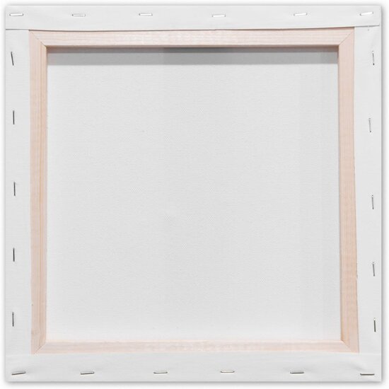 Kangaro Kangaro Canvas Wit 100% Katoen 30x30cm 380g