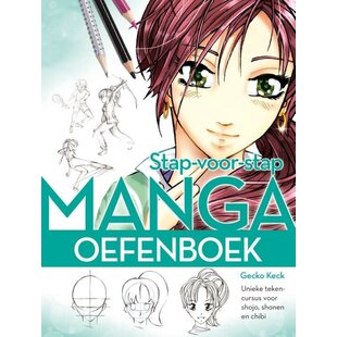 Gecko Keck Manga Stap voor Stap Oefenboek