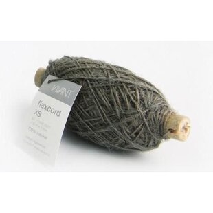 Vivant Flaxcord Touw XS 50m x 1mm 100% Natural Grijs