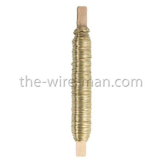 HR Wireman Decodraad metaal 0.50 mm. 25 m. Goud