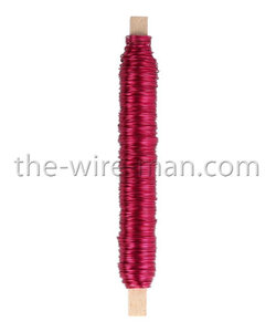 Decodraad metaal 0.50 mm. 25 m. Fuchsia