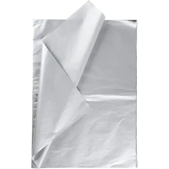 Creotime Tissue Paper 6 Sheets 50x70 Zilver 14gr