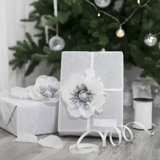 Creotime Tissue Paper 6 Sheets 50x70 Zilver 14gr