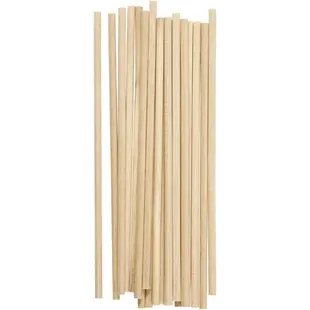 Houten Ronde Stokken L: 15 cm d: 4 mm 20 stuks