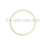 HR Wireman Spanring metaal Rond Goud 25cm. 3,5mm. PER 1 STUK