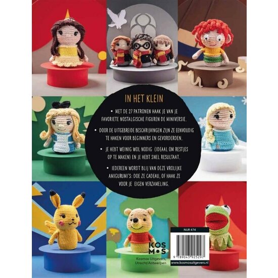 Kosmos Helden uit je kindertijd haken de Mini's van Alexandra Schwarz