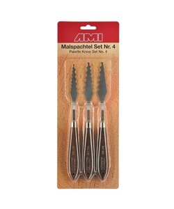 Ami Paletmessen Spatels Set nr. 4 3st