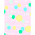Decopatch Vel Decopatch Papier Patroon Ballonnen en Slingers Roze/Blauwgroen/Geel