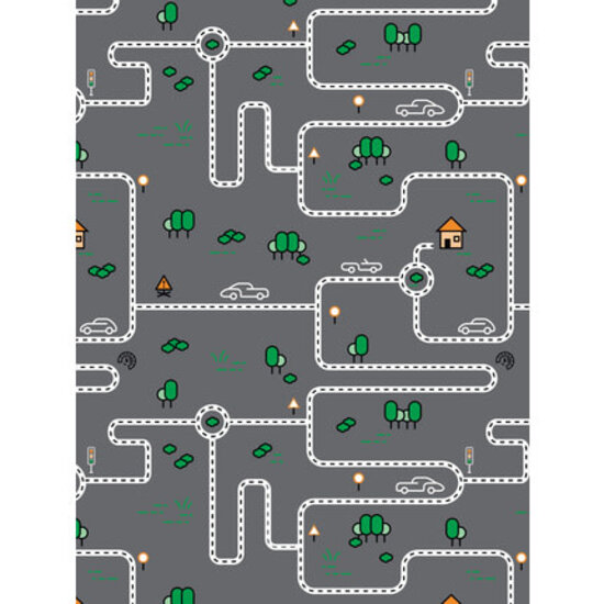 Decopatch Vel Decopatch Papier Patroon Speelmat Grijs