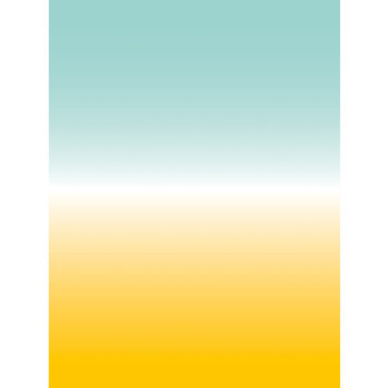 Decopatch Vel Decopatch Papier Patroon Ombre Geel/Blauw