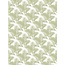 Decopatch Vel Decopatch Papier Textuur Patroon Bladeren Groen/Wit