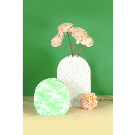 Decopatch Decopatch Papier Maché Vaas Boog Klein 16x5x16cm.