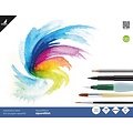 Kangaro Aquarel blok 300gr. 24x32cm. 16st.  Room wit