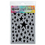 Dyan Reaveley Ranger Dylusions Stencil Small Star Struck 5x8