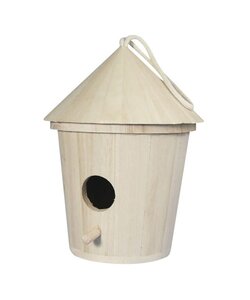 Houten Vogelhuisje FSC Mix Credit 16cm