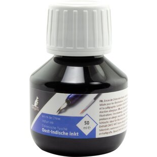 Oost Indische inkt 50 ml. Zwart