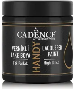 Cadence Acrylverf Hoogglans 250ml Black