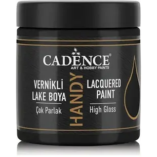 Cadence Acrylverf Hoogglans 250ml Black