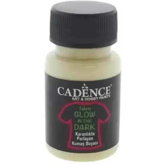 Cadence Cadence Textielverf Glow in the Dark 50ml Natural Green