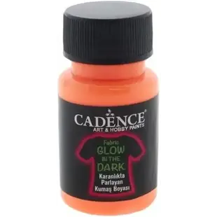 Cadence Textielverf Glow in the Dark 50ml Orange