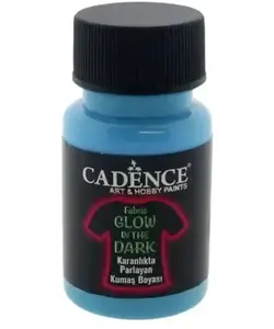 Cadence Textielverf Glow in the Dark 50ml Blue