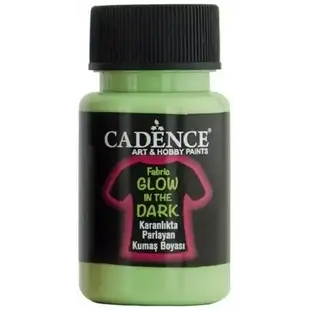 Cadence Textielverf Glow in the Dark 50ml Dark Green