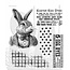 Tim Holtz Tim Holtz Cling Stamp Mr Rabbit