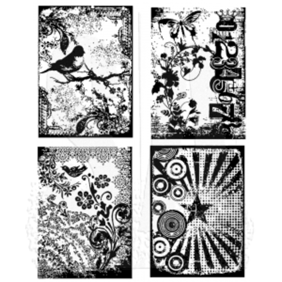 Tim Holtz Tim Holtz Cling Stamp Eclectic Palette