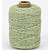 Vivant Katoen Koord Lurex 2mm 50m Jade Groen/Goud