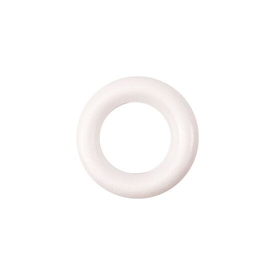 Vaessen Creative Piepschuim Ring Halfplat 10cm.