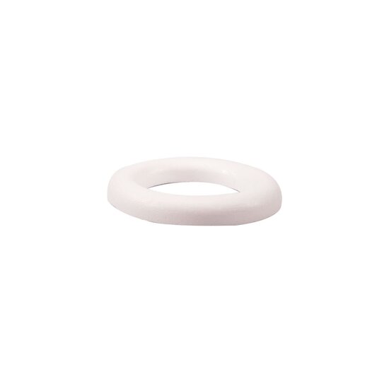 Vaessen Creative Piepschuim Ring Halfplat 10cm.