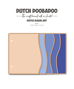 Dutch Doobadoo Album-Art Waves 5-set 14,8x21cm