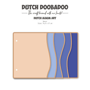 Dutch Doobadoo Album-Art Waves 5-set 14,8x21cm