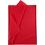 Creotime Tissuepapier/Vloeipapier 50x70 cm, 17 gr, 10 vel, Rood