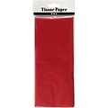 Creotime Tissuepapier/Vloeipapier 50x70 cm, 17 gr, 10 vel, Rood