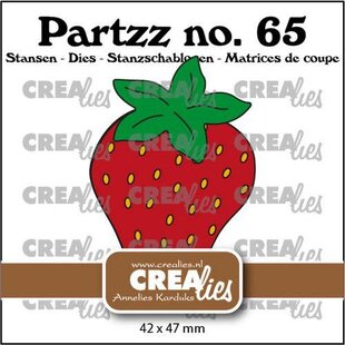 Crealies Stansmal Aardbei Groot