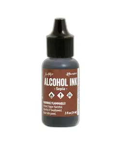 Ranger Alcohol Ink 14 ml. Sepia