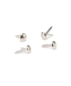 Brads Spitpennen Vintage 5mm. 50 st. Zilver