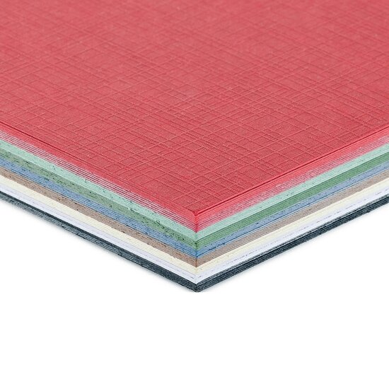 Vaessen Creative Florence Cardstock Linnen Pack Kerst 12x12'' 250g