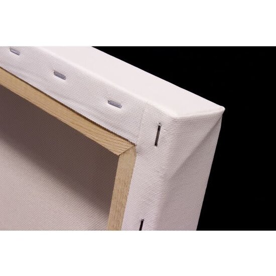 Kangaro Kangaro Canvas Wit 100% Katoen 50x60cm 380g