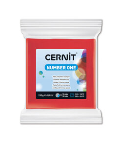 Cernit n°1 250g Rood