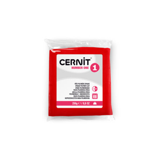 Cernit Cernit n°1 250g Rood