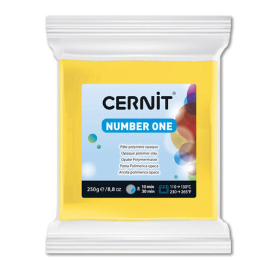 Cernit Cernit n°1 250g Geel