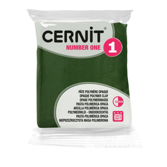 Cernit Cernit n°1 56g Olijfgroen