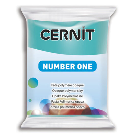 Cernit Cernit n°1 56g Turkoois Blauw
