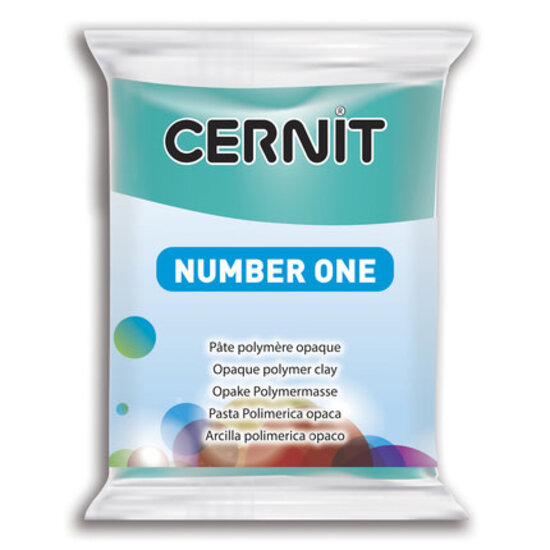 Cernit Cernit n°1 56g Turkoois Groen
