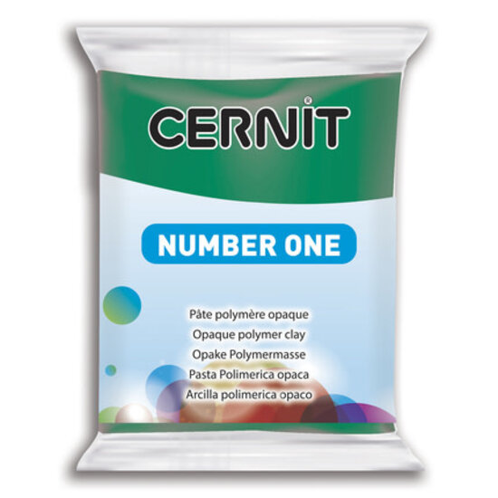 Cernit Cernit n°1 56g Smaragdgroen