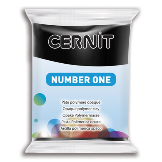 Cernit Cernit n°1 56g Zwart