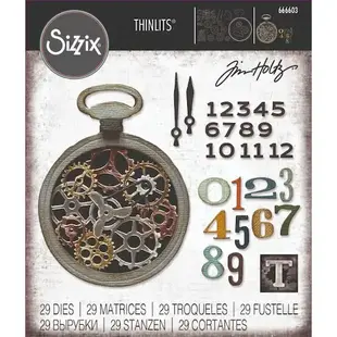 Sizzix Thinlits Die Set Tim Holtz Watch Gears 29pcs