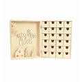 Graine Creative Houten Adventkalender 24x30x8 cm